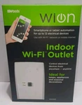 Wion Indoor Wifi Plug W/ One Grounded Outlet Ideal For Lamps Decorations - New. Fixed Price $14.25.