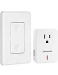 Jewenwils Remote Control Outlet Wireless Wall Mounted Light Switch,.... Fixed Price $17.95.