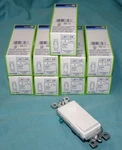 Lot Of 9 = Leviton L5611-2W Decora Led Illuminated Switch 15A 120/277V 1P White. Fixed Price $84.99.