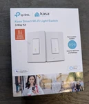 Tp-link HS210KIT Smart Wi-fi Light Switch 3-WAY Needs Neutral Wire Unopened. Fixed Price $24.98.