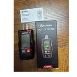 Kaiweets KT301T Outlet Tester Led Indicator Gfci Reset Button Black Red. Fixed Price $30.00.