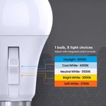 Feit A19 E26 (medium) Led Motion Activated Bulb Tunable Color Changing 100WATT. Fixed Price $19.65.