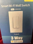 Meross MSS550 3 Way Smart Wifi Wall Switch 2 Pack - Apple Homekit, Alexa, Google. Fixed Price $29.00.