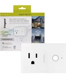 Legrand Radiant WWP10CCV2 Wi-fi Enabled Smart Plug-in Switch, White (1 Count). Fixed Price $31.00.
