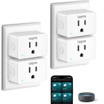 Lepro P1 Smart Plug Mini 15A Wifi Outlet Alexa Google Compatible 4 Pack. Fixed Price $41.06.