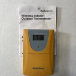 Radio Shack Wireless Thermometer Works Vintage W/ Wall Mount. Fixed Price $24.95.