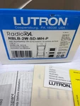 Lutron RBLB-2W-SD-WH-P Wall Mount Master Control Keypad 120VAC. Fixed Price $104.99.