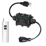 Chaosend AC110V Waterproof Remote Power Switch, 20AMP Wireless Black. Fixed Price $42.50.