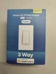 Meross MSS550 3 Way Smart Wifi Wall Switch 2 Pack - Apple Homekit, Alexa, Google. Fixed Price $25.00.
