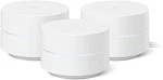 Google Wi-fi, AC1200, Mesh System, 4500 Sq Ft Coverage 3 Pack. Fixed Price $85.00.