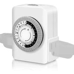 Timers For Electrical Outlets Indoor, Aaivrylliz 3-PRONG Dual TIMER,24.... Fixed Price $15.89.