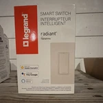 Legrand Radiant Netatmo Smart Switch WNRL10LA Light Almond Wi-fi Alexa App. Fixed Price $22.50.