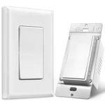 Suraielec 3 Way Wireless Light Switch, Neutral Required, White. Fixed Price $36.74.