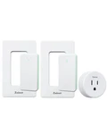 Zoiinet Remote Control Outlet Plug With 2 Switches, Buckle Design & White. Fixed Price $55.68.