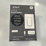 Ge Smart On/off Wall Switch White Wi-fi Voice App Control Google Home. Fixed Price $18.99.