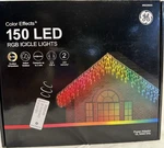 Ge 150 Led Rgb Icicle Lights Remote Control Christmas Indoor Outdoor. Fixed Price $32.99.