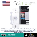 Enbrighten White Add-on Switch, Quickfit & Simplewire, Smart Light Control 46200. Fixed Price $19.99.