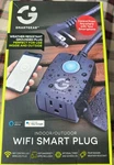 Smartgear Wifi Plug Indoor/ Outdoor New Box-water Resistent. Fixed Price $18.00.
