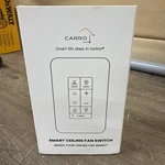 Carro Malta Dimmable Light Smart Wall Switch For Ceiling FANS(1-GANG),. Fixed Price $40.00.