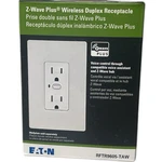 EATON15A 125V Tamper Resistant Voice Control Z-wave Smart Outlet RFTR9605-TAW(B). Fixed Price $35.00.