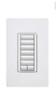 New Lutron RRD-HN6BRL-WH RADIORA2, Button Hybrid Keypad W/ Raise & Lower White. Fixed Price $389.00.
