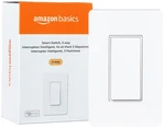 Amazon Basics Smart 3-WAY Switch, Alexa, 2.4 Ghz Wi-fi, No Hub. Fixed Price $33.89.