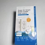 Simplysmarthome Switchmate Power Outlet Alexa/google, Voice, 2 Usb. Fixed Price $19.99.