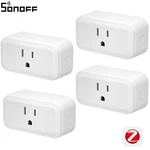 Sonoff Zigbee Plug Smart 15A 1800W, Remote, Voice Control Timer Outlet 4PCS. Fixed Price $49.99.