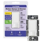 Lutron MSCL-OP153MH-WH Dimmer/motion Detector Switch White. Fixed Price $33.99.