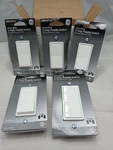 (5-PACK) 25 Ge Ultrapro Grounding 3 Way Paddle Switch Almond With Easy Pressure.. Fixed Price $24.99.