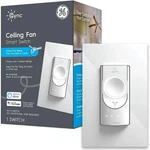 Ge Cync Alexa Google Wi-fi Smart Ceiling Fan Switch Neutral Wire Req'd White. Fixed Price $20.95.