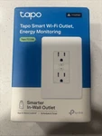 Link Tapo Smart Plug 210 Wi Fi Wall Outlet Matter Compatible Energy. Fixed Price $28.95.