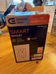 Niob Commercial Electric Smart 15AMP 120-V Duplex Outlet, White, Hubspace. Fixed Price $14.99.