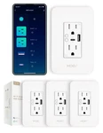 Smart Usb Wall Outlet Receptacle With Type-c 4 Pack, &. Fixed Price $124.27.