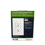 Eaton RFTR9605-TWS Z-wave Plus Wireless Duplex Receptacle White. Fixed Price $36.00.