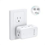 Trond Outlet Extender With 360 Rotating Plug, 3PRONG-1 Pack, White. Fixed Price $25.59.