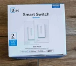 Unused 2 Pack Of Utec Smart Dimmer Switch, Single-pole Wifi Mesh Switches. Fixed Price $14.95.