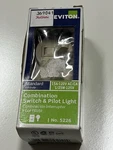 Leviton 5226 Ivory Combination Switch & Pilot Light 15A-120V. Fixed Price $11.99.