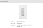Lutron Radiora 2 Cl Hybrid Keypads RRD-HN6BRL-WH Brand New $449.00/EACH. Fixed Price $449.00.