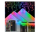Avatar Controls 66 Ft Smart Multi Color Led Icicle Christmas Lights App Remote. Fixed Price $81.00.