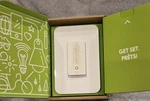 Wemo Wi-fi Smart Dimmer Wall Switch, White, App-controlled, Alexa Compatible. Fixed Price $80.00.