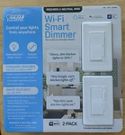 Feit Electric Wi-fi Smart Dimmer Single Pole Or 3-WAY Switch 2-PACK 1358969. Fixed Price $35.00.