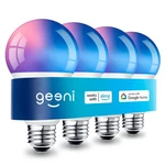 Geeni 4-PACK Smart Led Bulbs Multicolor Wi-fi Light With Alexa & Google. Fixed Price $19.99.