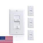 Ecoeler Slide Dimmer Light Switch, Single-pole Or 3 Way Full Range Dimming Wall. Fixed Price $53.99.