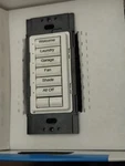 Lutron Radiora 2 Wireless Smart 6-BUTTON Push Keypad Switch Homeworks White. Fixed Price $105.00.