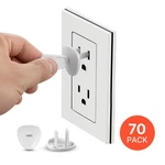 Vevor Covers Plug Electrical Outlets Socket Protector Caps 70 Pack. Fixed Price $12.99.