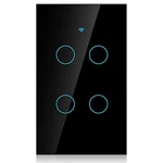 4 Gang Smart Switch Wall Light Remote Control Voice Single Cir.... Fixed Price $35.12.