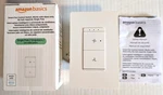 Amazon Basics Smart Fan Control Switch Single Pole Works With Alexa Only. Fixed Price $31.45.