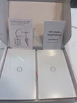 Jinvoo Wifi Smart Wall Touch Light Switch, Phone Remote Control, Compat.... Fixed Price $30.00.