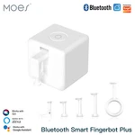 Moes Bluetooth Fingerbot Plus Smart Wireless Switch Button Pusher Remote Timer. Fixed Price $29.99.